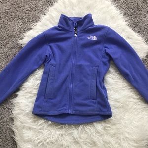 Girls-North Face fleece